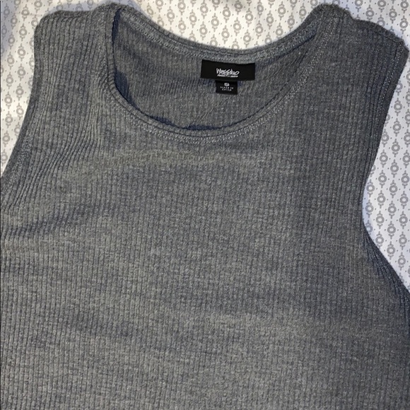 Gray midi dress - Picture 3 of 4